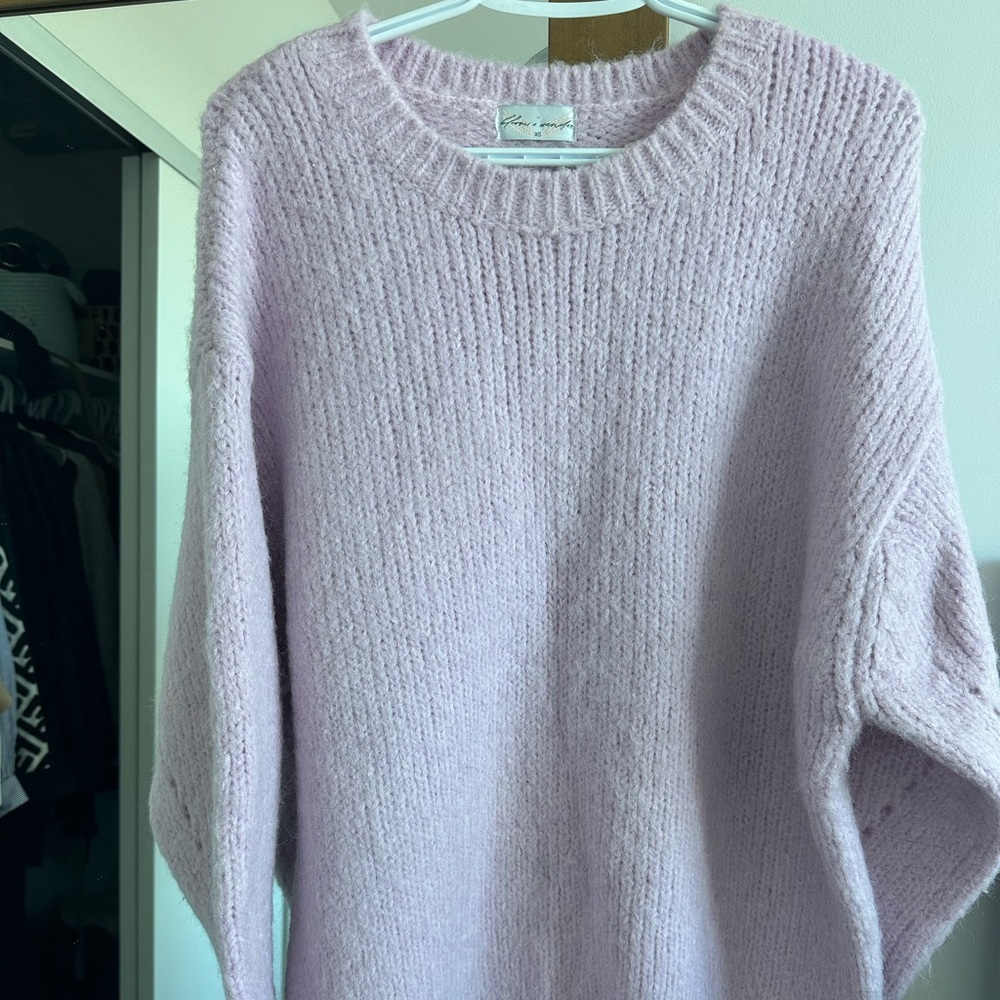 Mauve sweater
